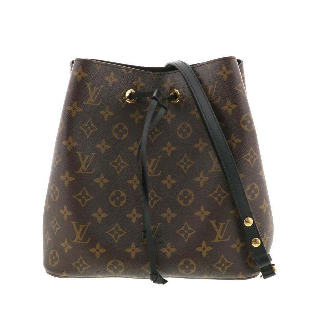 LOUIS VUITTON Neo Noe Bag Shoulder Messenger Monogram Noir Black